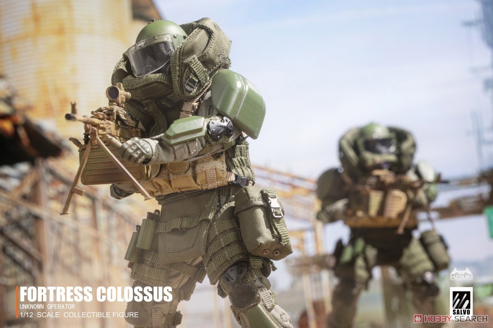 SALVOシリーズ BLACK OPS SA02 フォートレス・コロッサス (フィギュア