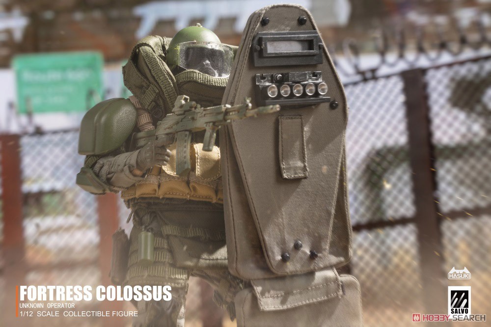 SALVOシリーズ BLACK OPS SA02 フォートレス・コロッサス (フィギュア