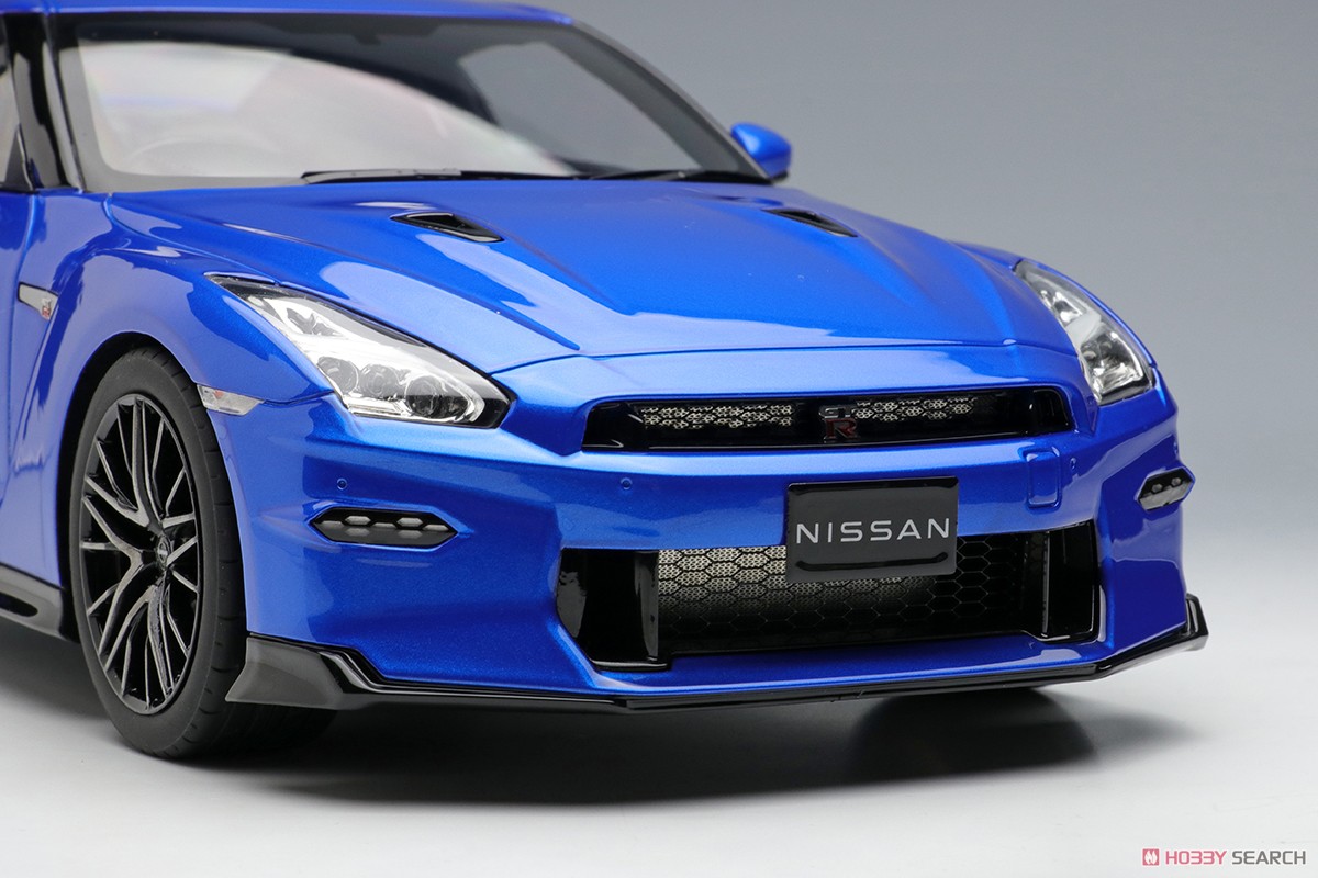NISSAN GT-R Premium edition 2024 ワンガンブルー (ミニカー