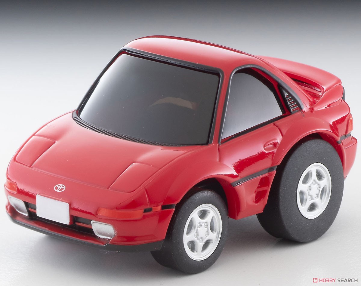 チョロQ Q`s (キューズ) QS-13a トヨタ MR2 (赤) (チョロQ) - ホビー