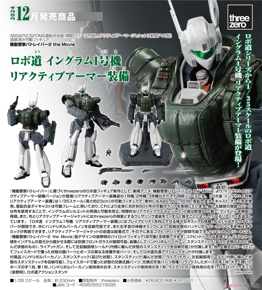 ロボ道 イングラム1号機 リアクティブアーマー装備 (完成品) - ホビー