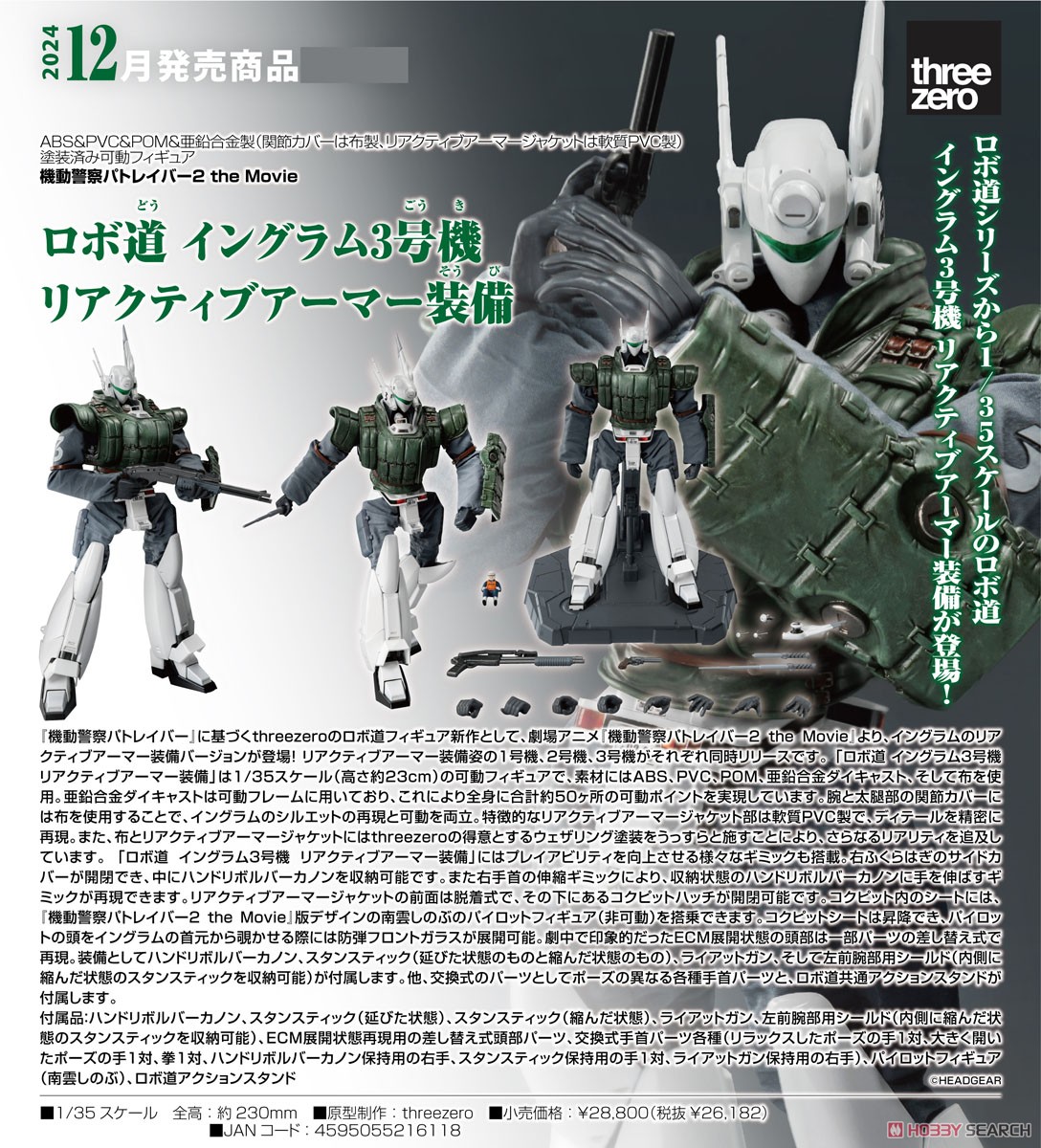 ロボ道 イングラム3号機 リアクティブアーマー装備 (完成品) - ホビー