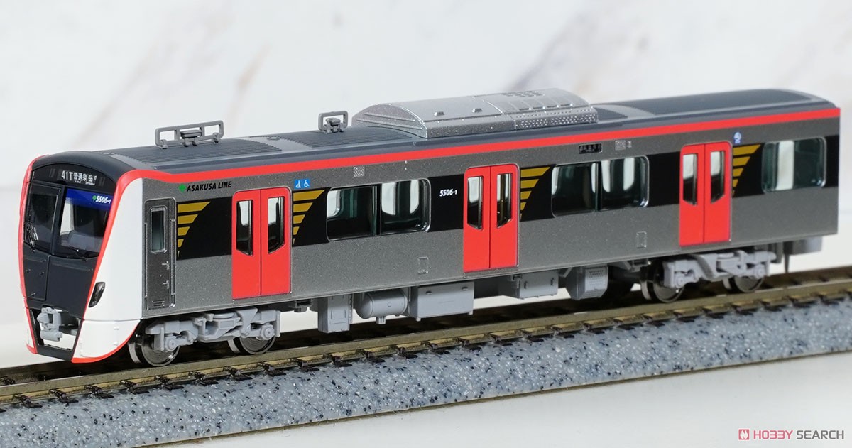 都営5500形 浅草線 8両セット (8両セット) (鉄道模型) - ホビーサーチ