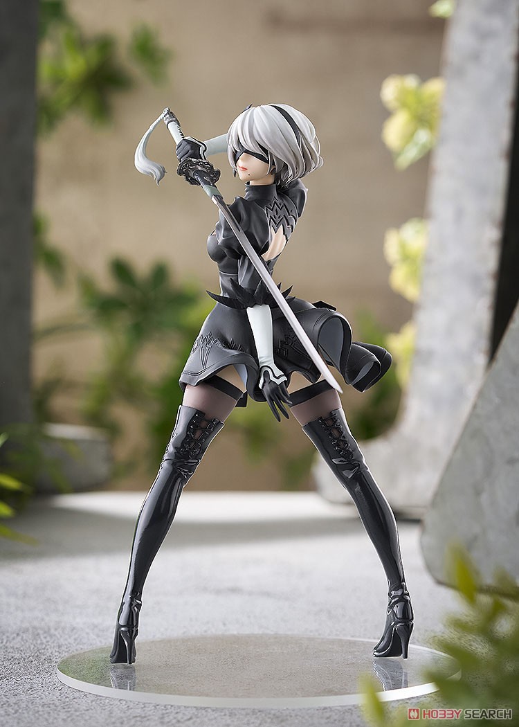 POP UP PARADE 2B(ヨルハ二号B型) (フィギュア) - ホビーサーチ フィギュア