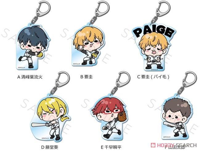 TVアニメ『忘却バッテリー』 アクリルキーホルダー C (要圭 (パイ毛