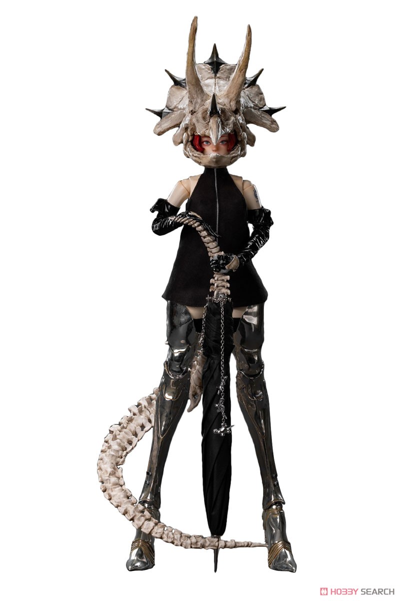 Beautiful Chemistry 1/6 Fierce Girls Series BONE GIRL/ TRICERATOPS