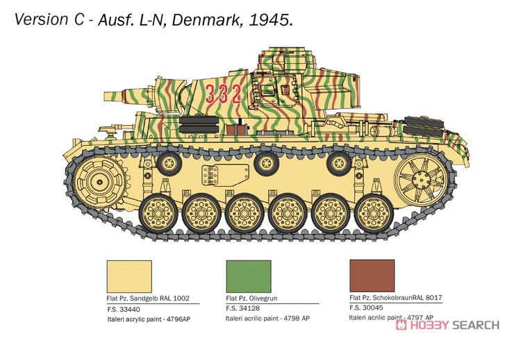 WW.II ドイツ軍 III号戦車 J/L/M/N型 (プラモデル) - ホビーサーチ