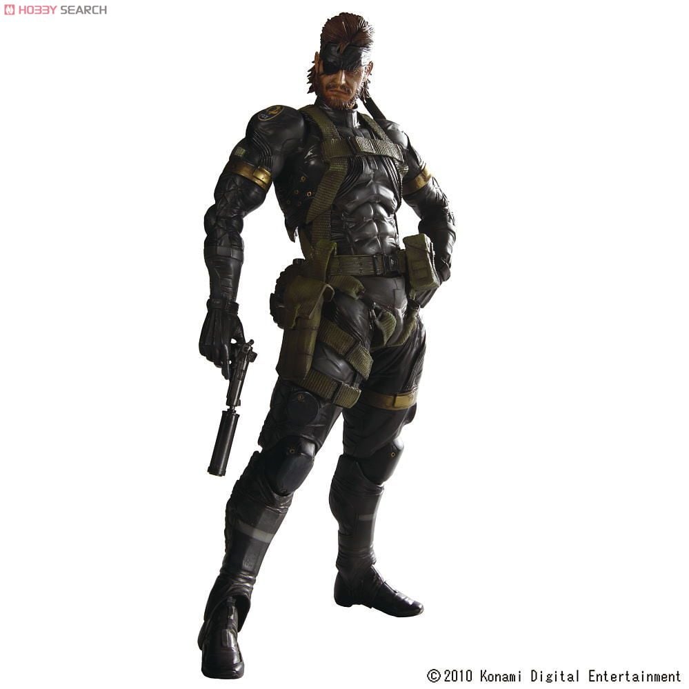 Metal Gear Solid Peace Walker Play Arts Kai Snake Sneaking Suit
