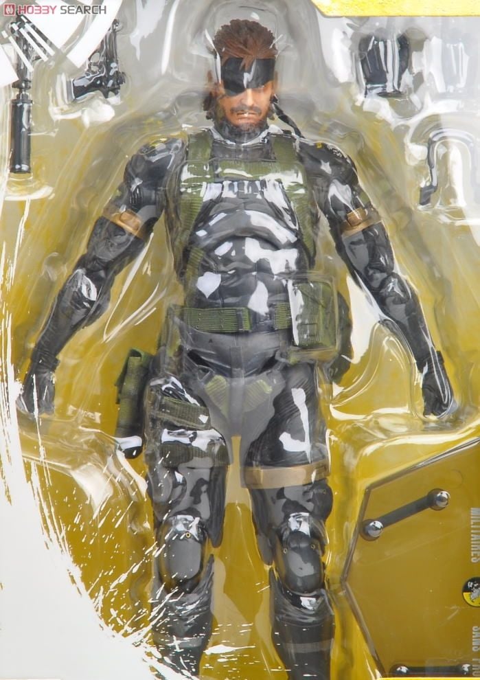 Metal Gear Solid Peace Walker Play Arts Kai Snake Sneaking Suit