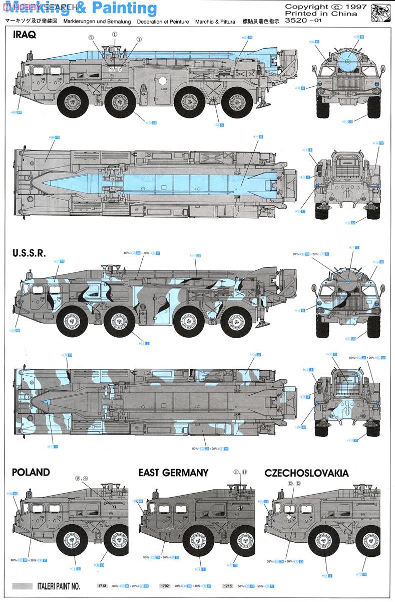 SS-1c スカッドB w/MAZ-543 TEL (プラモデル) - ホビーサーチ