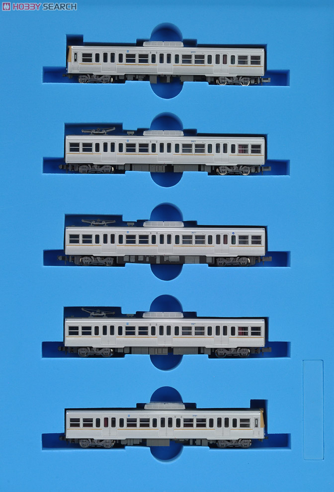 京王 3000系 側面帯入 ベージュ (5両セット) (鉄道模型) - ホビー