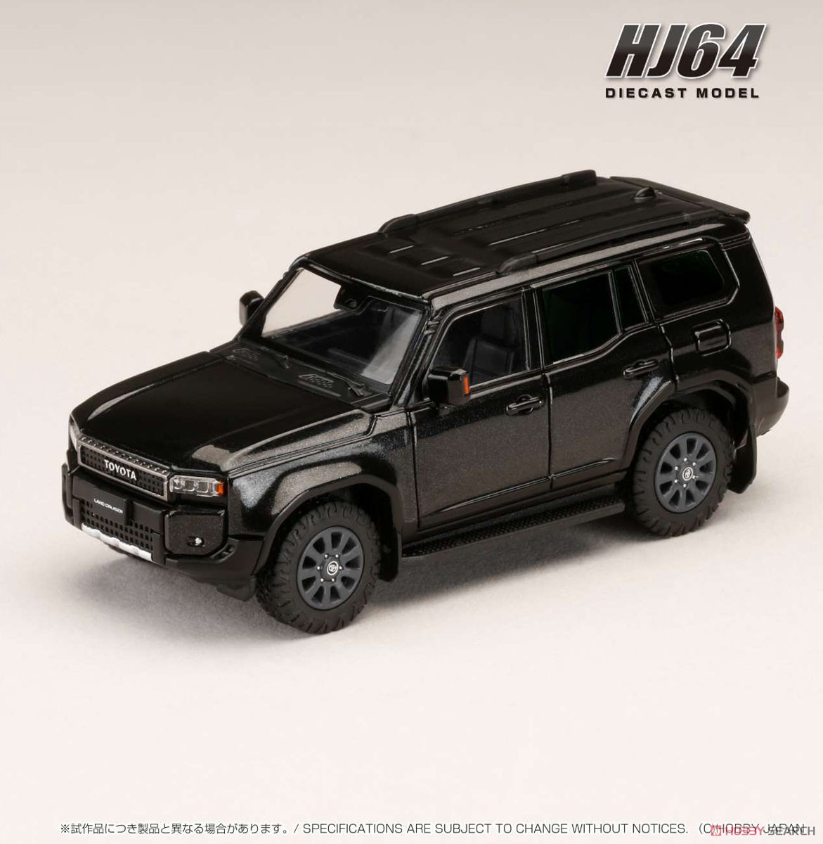 トヨタ ランドクルーザー 250 (LHD) ブラック (ミニカー) - ホビー