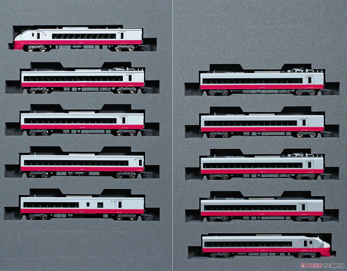 ☆特価品 【特別企画品】 E657系＜E653系リバイバルカラー(紅)＞ 10両