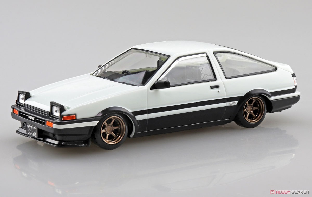 トヨタ スプリンタートレノ カスタム(ハイテックツートン) (プラモデル