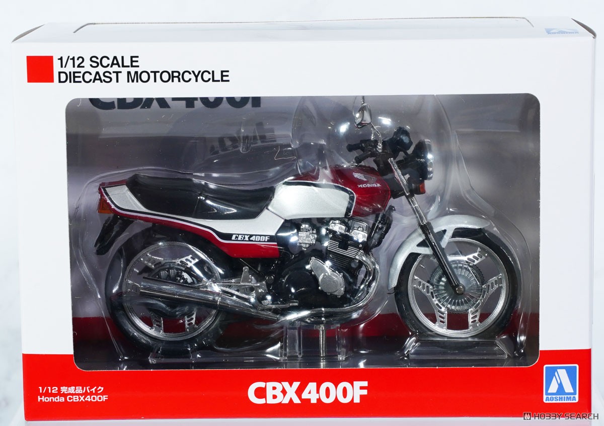 Honda CBX400F パール/キャンディレッド (ミニカー) - ホビーサーチ