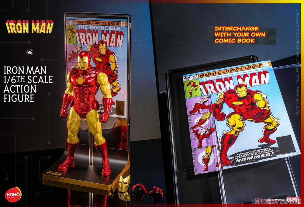 炎スタジオ】 『マーベル・コミック』 1/6スケールフィギュア アイアン