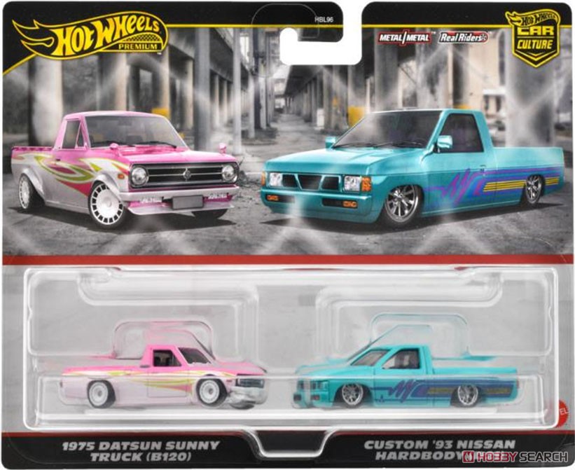 ☆特価品 ホットウィール プレミアム 2パック 1975 ダットサン サニー