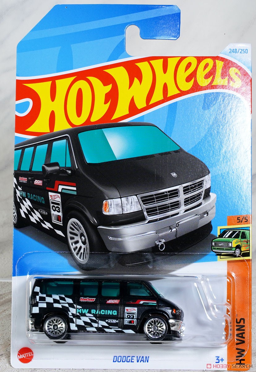 ☆特価品 ホットウィール ベーシックカー ダッジバン (ミニカー