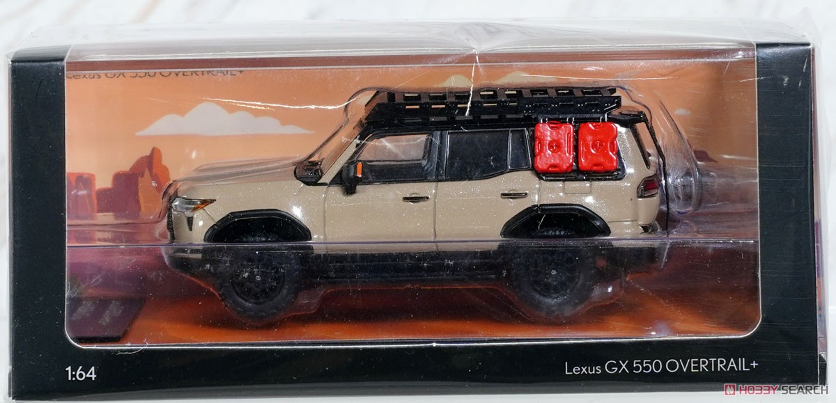 レクサス GX550 オーバートレイル＋ (アクセサリー付き) DiecastTalk