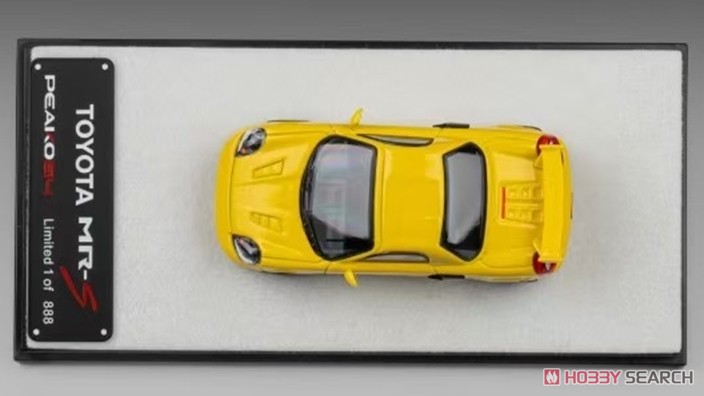Toyota MR-S 1999 イエロー (ミニカー) - ホビーサーチ ミニカー