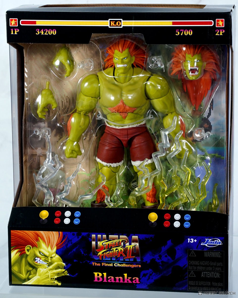 ストリートファイター ブランカ アクションフィギュア (完成品