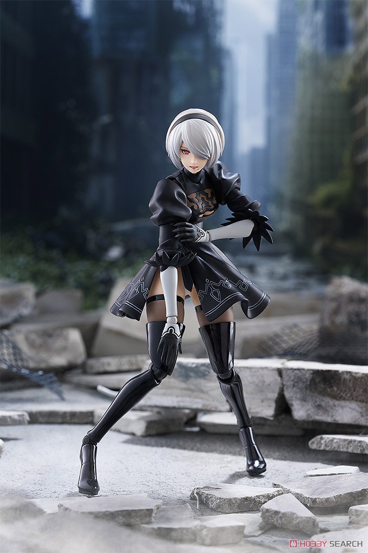 figma 2B(ヨルハ二号B型) (フィギュア) - ホビーサーチ フィギュア