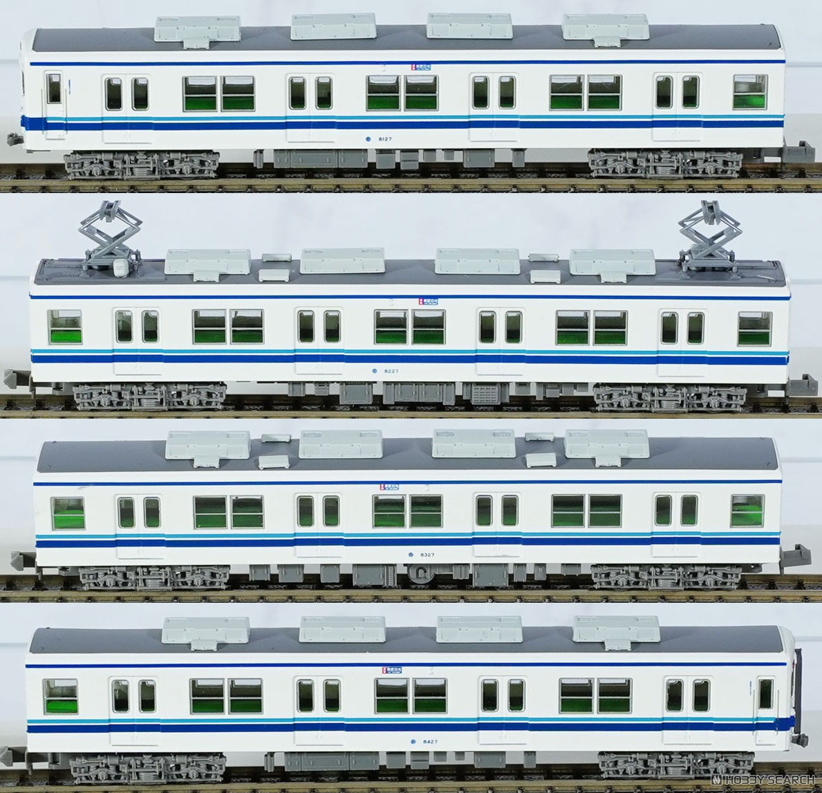 鉄道コレクション 東武鉄道8000型初期修繕車8127編成 4両セット (4両