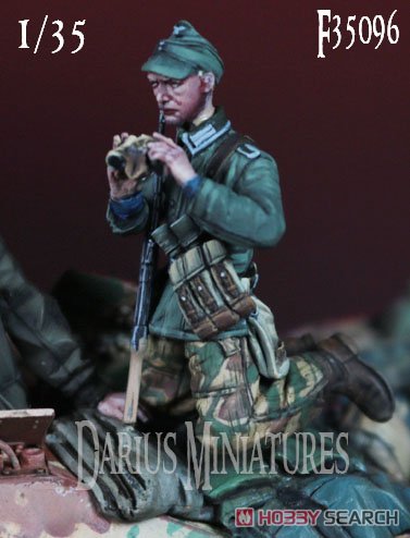 WWII ドイツ 戦車撃破章を付けた下級軍曹 (プラモデル) - ホビーサーチ