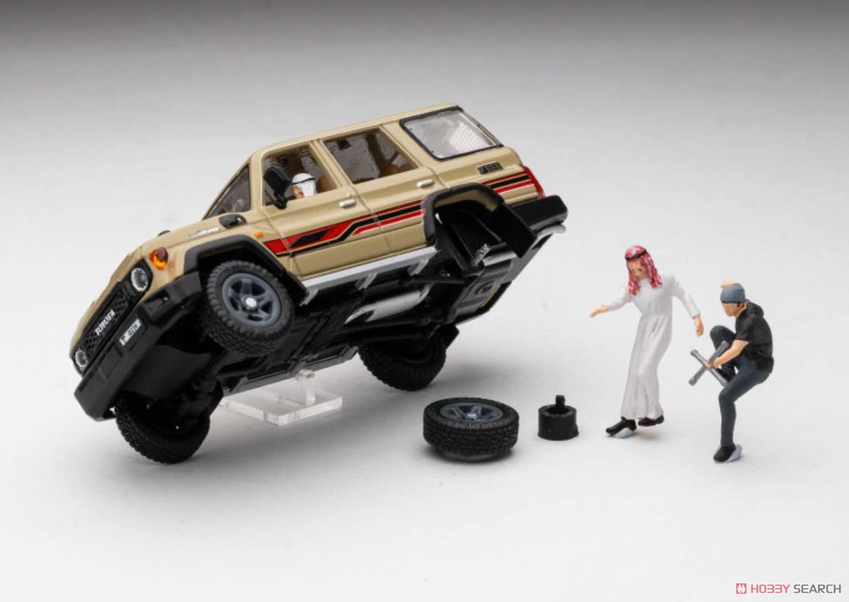 トヨタ ランドクルーザー 70 アラブ仕様 Diecasttalk特注品 (ミニカー