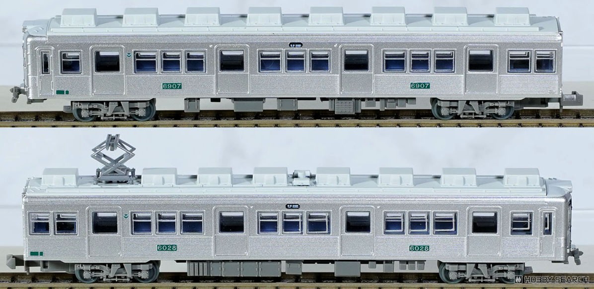 鉄道コレクション 南海電気鉄道6000系 (なつかしのステンレス無塗装) 2