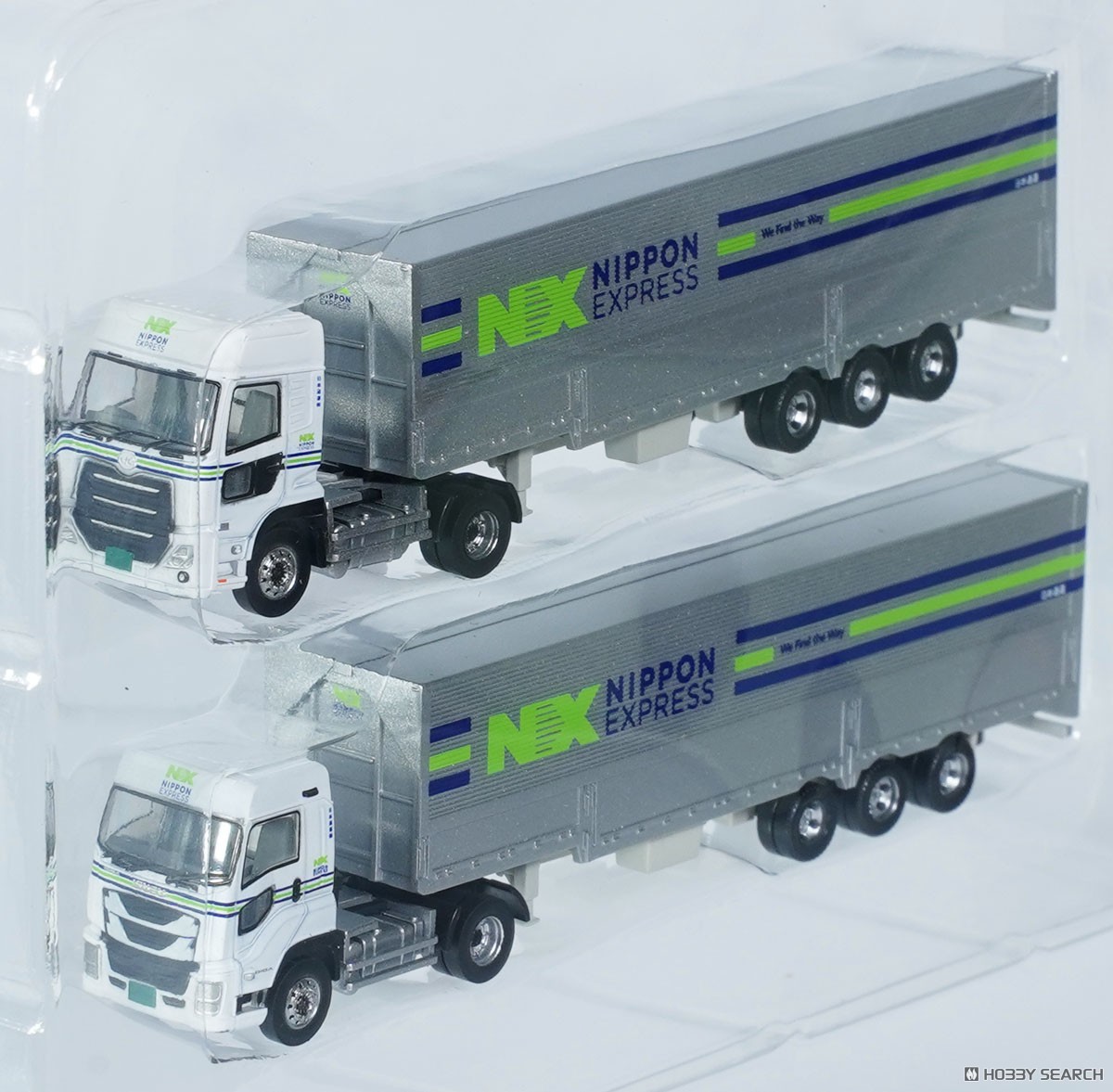 ザ・トレーラーコレクション NX 日本通運 ウィングトレーラー 2台