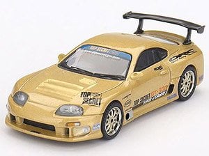 ☆特価品 Toyota スープラ (A80) GT-300 Top Secret Gold (右ハンドル