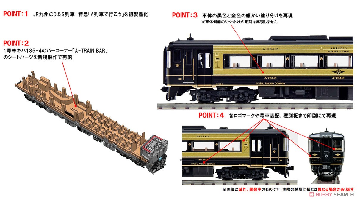 JR キハ185系特急ディーゼルカー (A列車で行こう) セット (2両セット