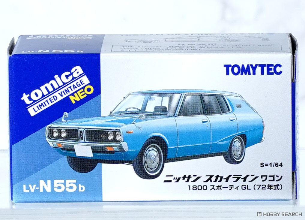 ☆特価品 TLV-N55b 日産 スカイライン ワゴン 1800 スポーティGL (青