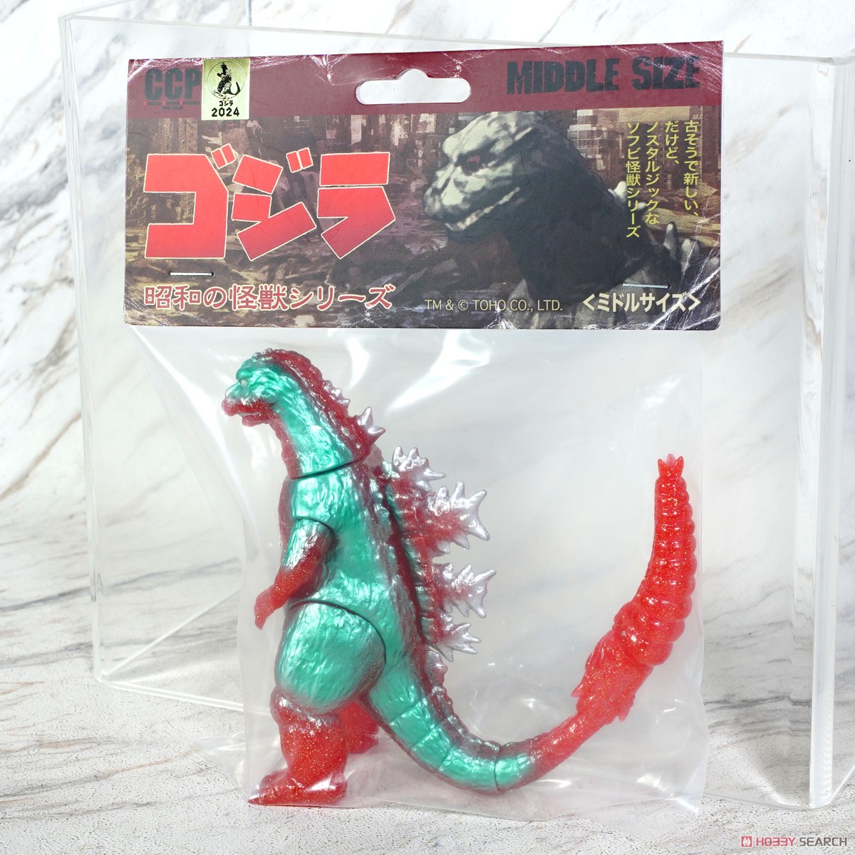 CCP ミドルサイズシリーズ 【第12弾】 ゴジラ(1964) レトロレッド