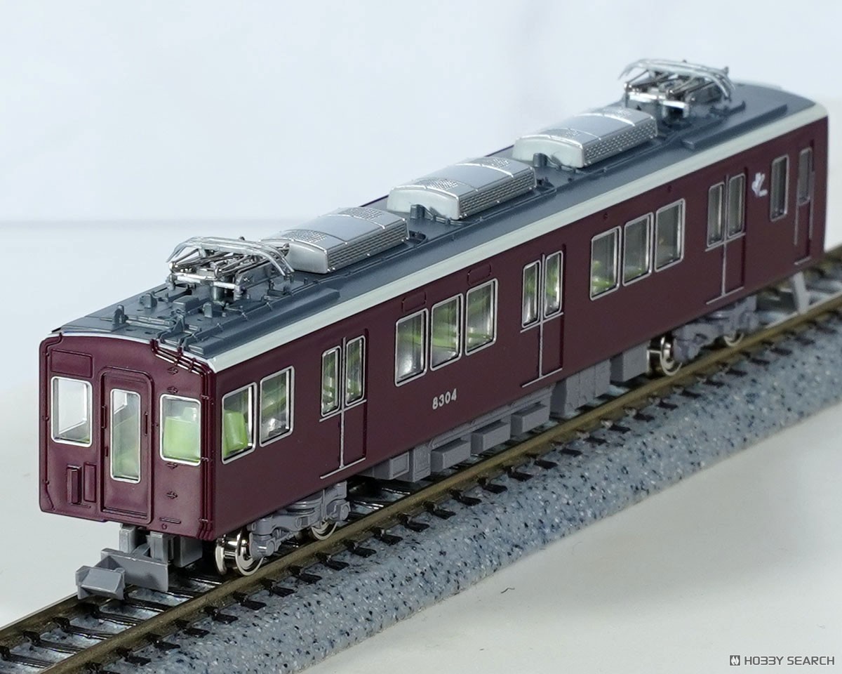 阪急8300系 (京都線・3次車・8304編成) 基本6両編成セット (動力付き