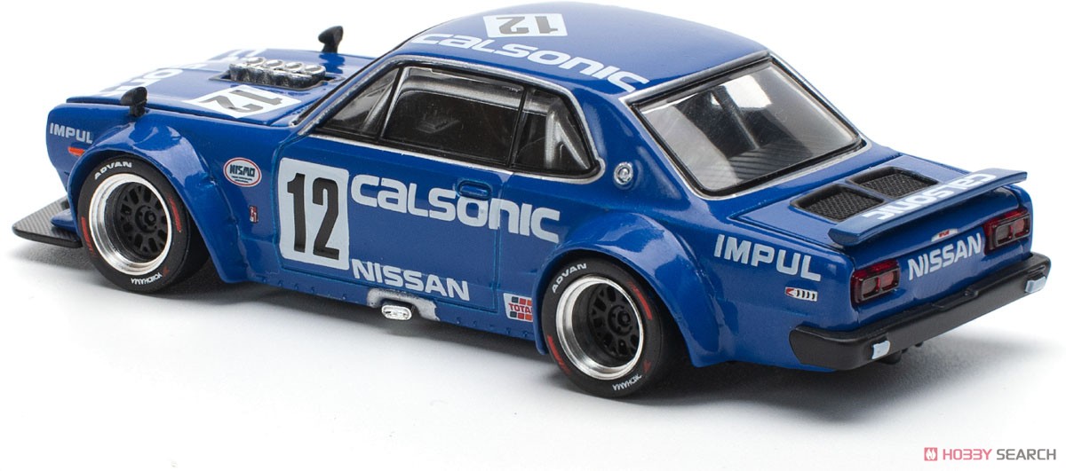 スカイラインGT-R V8ドリフト (ハコスカ) カルソニック (ミニカー