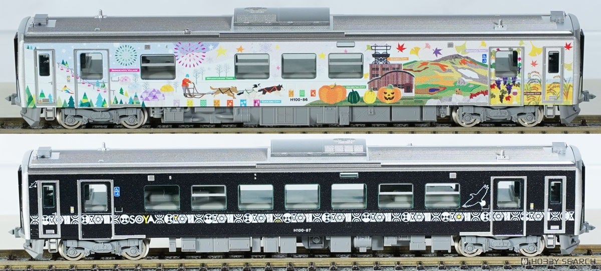 ☆特価品 JR H100形ディーゼルカー (根室線・宗谷線ラッピング車