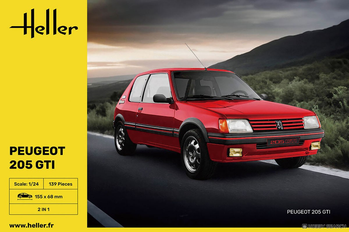 プジョー 205 GTi(日本語対訳補足説明書付属) (プラモデル) - ホビー