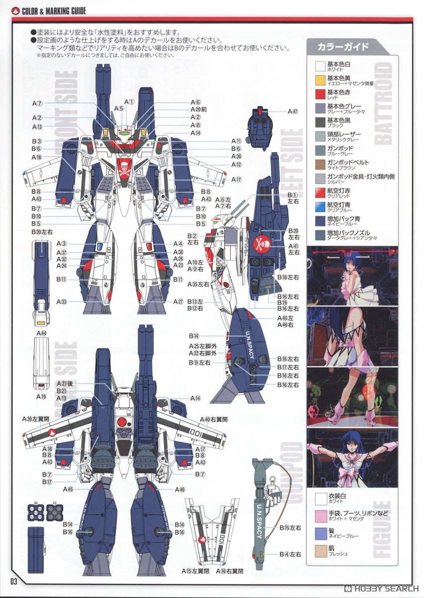 PLAMAX PX16 1/72 VF-1S ストライクバトロイドバルキリー (一条輝機