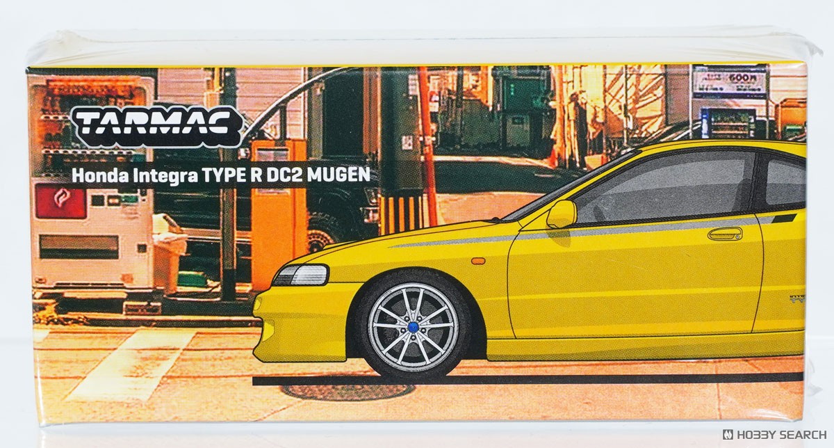 Honda Integra TYPE R DC2 MUGEN Sunlight Yellow (ミニカー) - ホビー