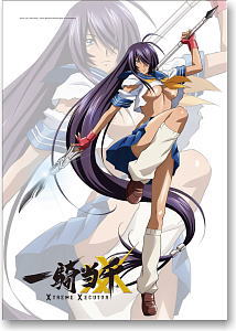 一騎当千 XX マイクロファイバーポスター 関羽雲長 (キャラクター