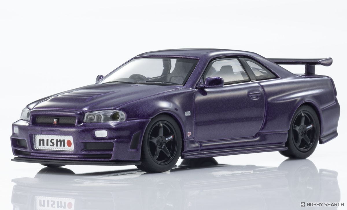 MOTN] Nismo R34 GT-R Z-tune (Purple) with LED (Diecast Car