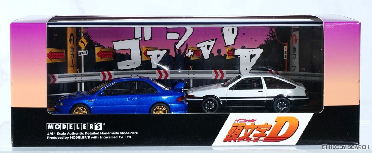 頭文字D セットVol.22 藤原拓海トレノ(AE86) & 藤原文太インプレッサ