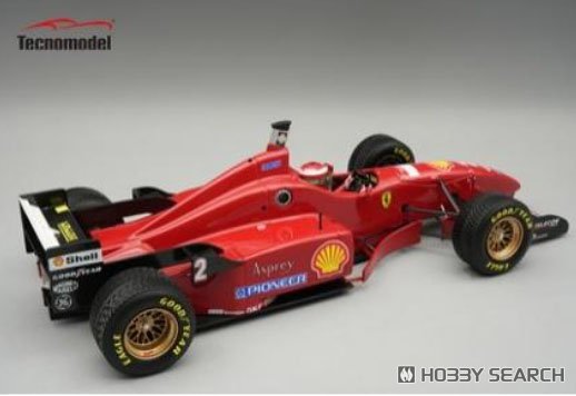 フェラーリ F310 スペインGP 1996 Eddie Irvine レインタイヤ車