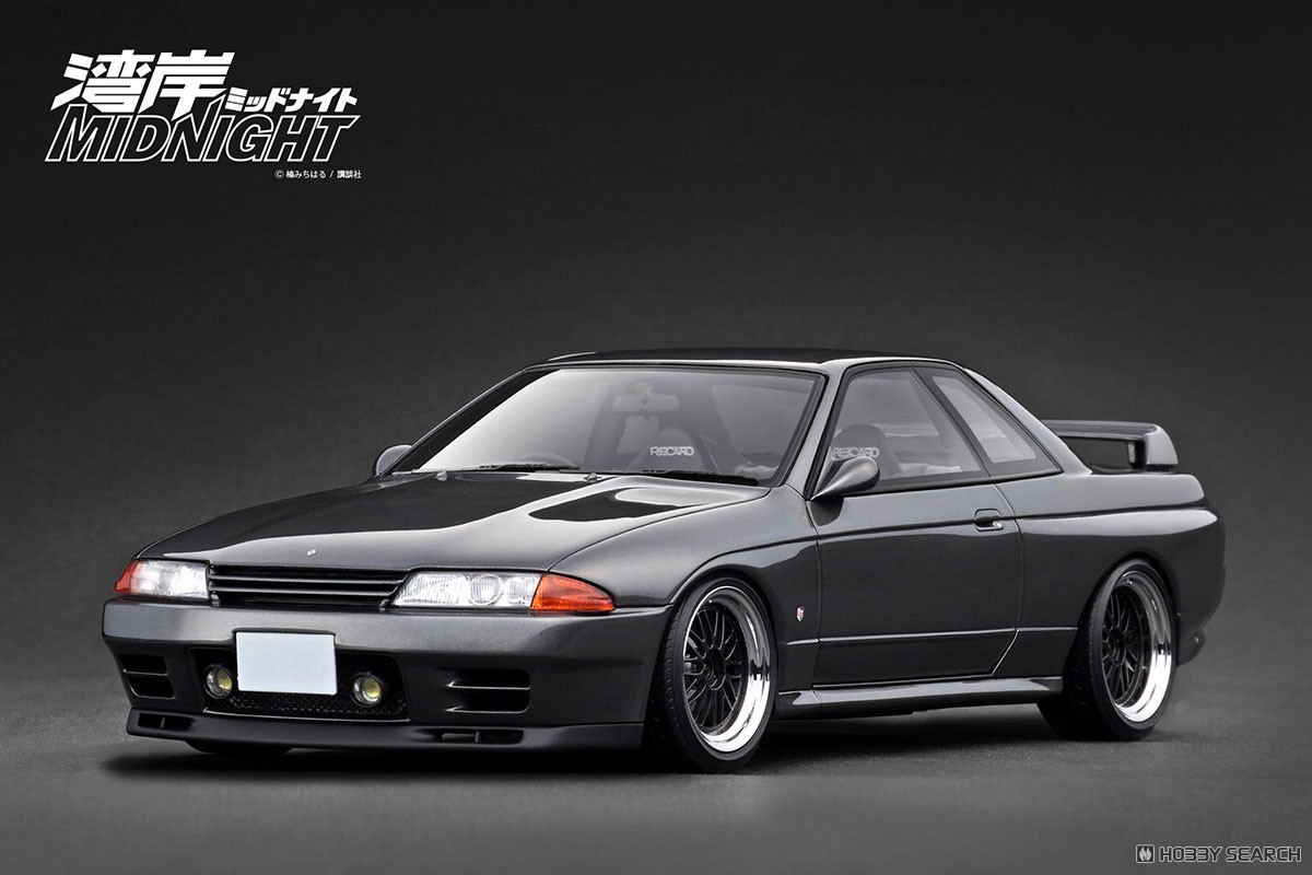 NISSAN SKYLINE GT-R (R32) Gun Metallic 湾岸MIDNIGHT Reina`s R With