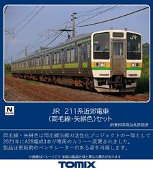 JR 211-3000系 近郊電車 (両毛線・矢絣色) セット (4両セット) (鉄道