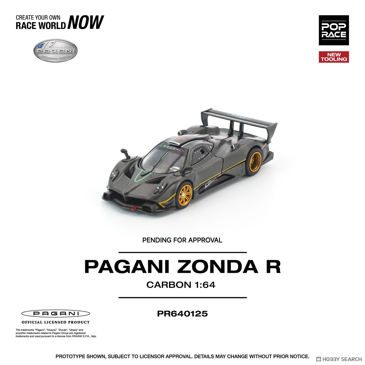Pagani Zonda R (Diecast Car) - HobbySearch Diecast Car Store