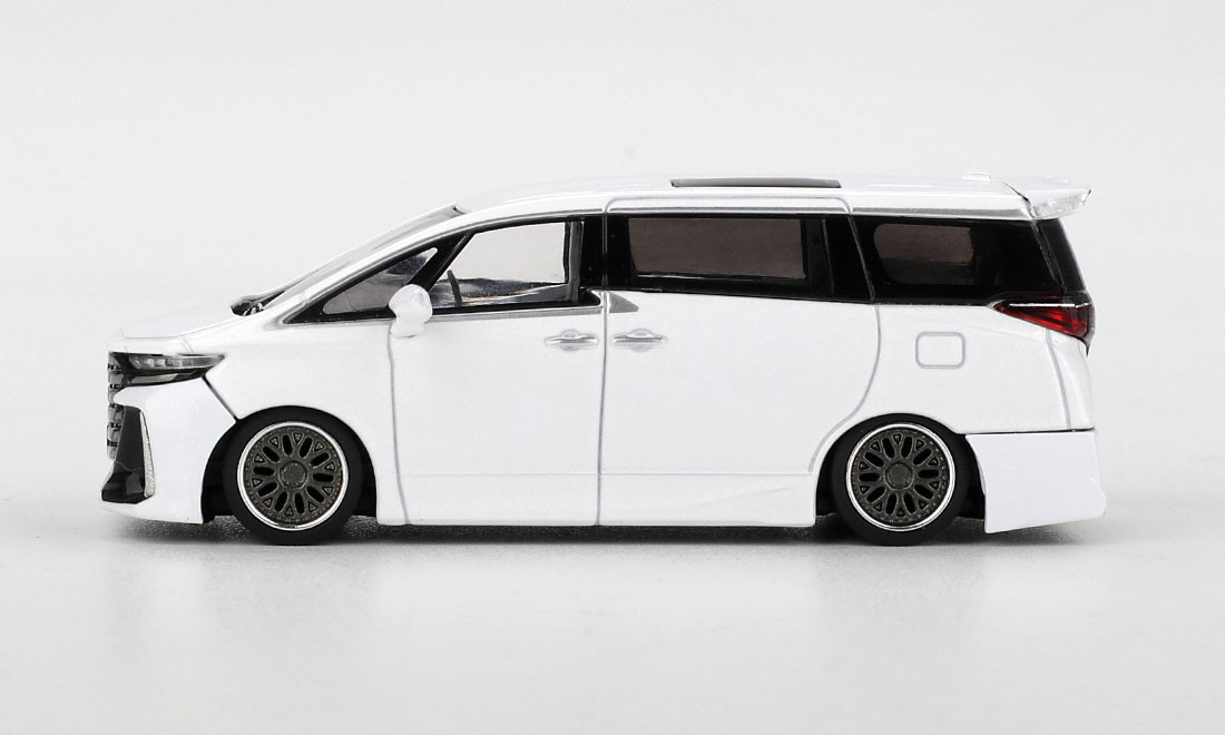 Toyota ヴェルファイア 40 KUHL ホワイト(右ハンドル) (ミニカー