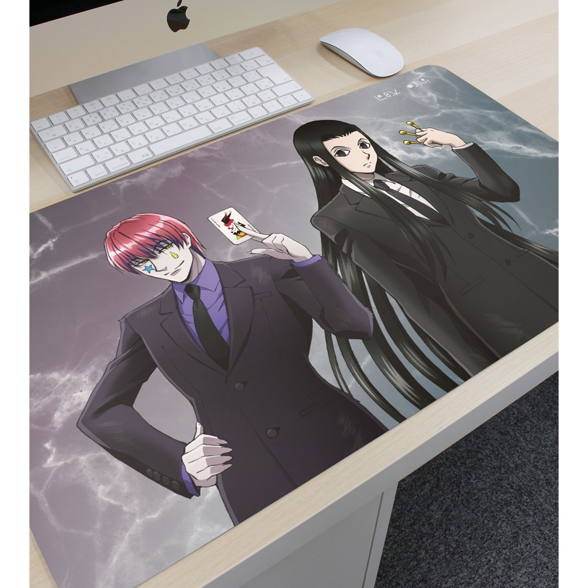 HUNTER×HUNTER 描き下ろし ヒソカ&イルミ スーツ(戦闘後)ver. マルチ